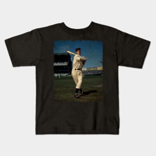 Joe DiMaggio in New York Yankees Kids T-Shirt